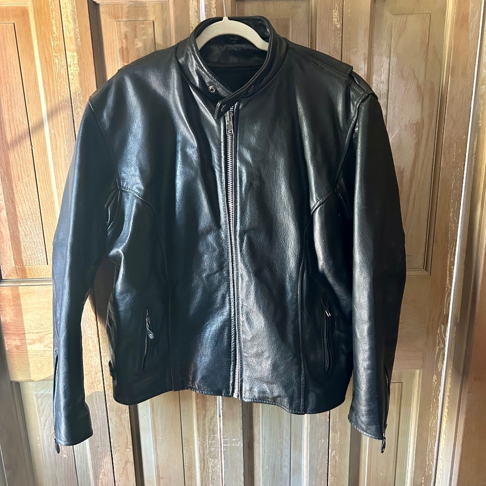 Men’s HOT LEATHERS Jacket sz 48